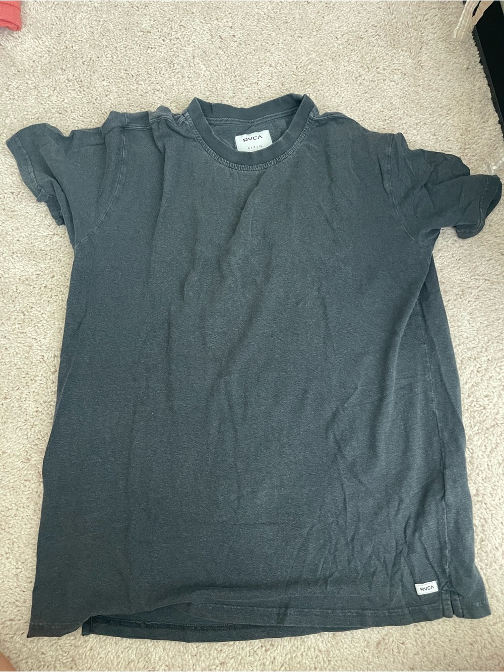 RVCA Charcoal Gray Pullover Crewneck